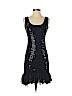 Vivienne Vivienne Tam 100% Cotton Black Cocktail Dress Size P (petite) - photo 1