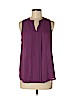 41Hawthorn 100% Polyester Purple Sleeveless Blouse Size M - photo 1