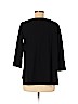 Eileen Fisher Black 3/4 Sleeve Top Size M - photo 2