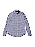 Assorted Brands 100% Cotton Blue Long Sleeve Button-Down Shirt Size 8 - photo 1