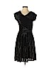Collection 100% Polyester Black Casual Dress Size S (petite) - photo 1