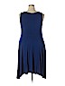 Old Navy Blue Casual Dress Size XXL - photo 2