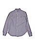 Ralph Lauren Sport 100% Cotton Checkered-gingham Blue Long Sleeve Button-Down Shirt Size 10 - photo 1