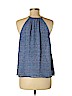 Joie 100% Silk Blue Sleeveless Silk Top Size M - photo 2