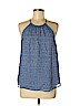 Joie 100% Silk Blue Sleeveless Silk Top Size M - photo 1