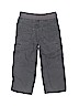 Gymboree 100% Cotton Solid Gray Cargo Pants Size 2T - photo 2