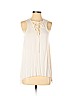 American Eagle Outfitters Ivory Sleeveless Top Size S (petite) - photo 1