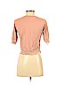 Topshop Tan 3/4 Sleeve Top Size 4 - photo 2