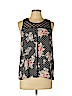 papermoon designed exclusively for Stitch Fix 100% Polyester Black Sleeveless Blouse Size L (petite) - photo 1