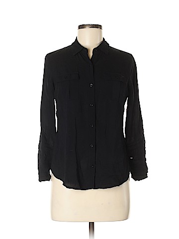 a.n.a. A New Approach Long Sleeve Blouse (view 1)