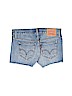Levi's 100% Cotton Blue Denim Shorts Size 24 waist - photo 2