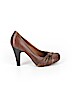 Aldo 100% Leather Brown Heels Size EU 38 - photo 1