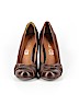 Aldo 100% Leather Brown Heels Size EU 38 - photo 2