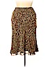 Jackie Jon 100% Polyester Tan Casual Skirt Size 10 - photo 2