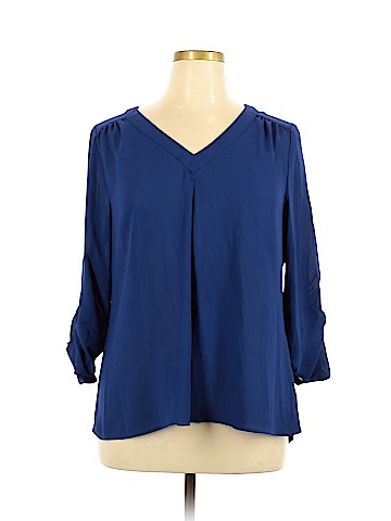 41Hawthorn 3/4 Sleeve Blouse (view 1)