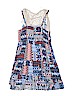 Beautees 100% Rayon Blue Dress Size 10 - photo 1
