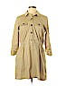 Ann Taylor LOFT 100% Cotton Tan Casual Dress Size M (petite) - photo 1
