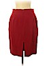 Unbranded 100% Silk Red Silk Skirt Size 8 (petite) - photo 2