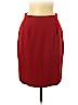 Unbranded 100% Silk Red Silk Skirt Size 8 (petite) - photo 1