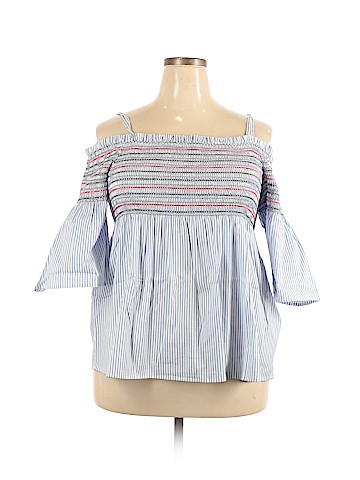 Maison Jules 3/4 Sleeve Blouse (view 1)