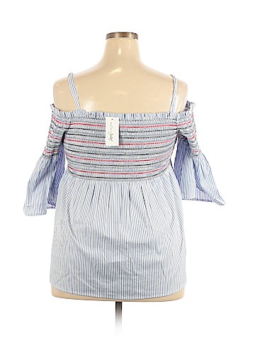 Maison Jules 3/4 Sleeve Blouse (view 2)