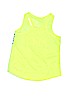 Nike 100% Polyester Graphic Yellow Active Tank Size M (kids) - photo 2
