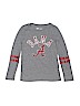 University T 100% Cotton Gray Long Sleeve T-Shirt Size M (youth) - photo 1
