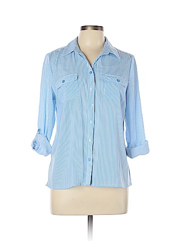 Notations Long Sleeve Button-Down Shirt (view 1)