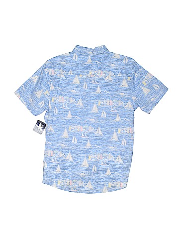 J. Khaki Short Sleeve Button-Down Shirt (view 2)