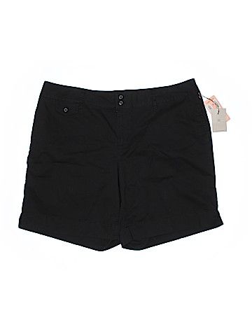 Caslon Khaki Shorts (view 1)