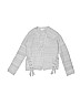Cat & Jack Solid Gray Cardigan Size 6 - 6X - photo 1