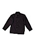 Johnnie Lene Solid Black Long Sleeve Button-Down Shirt Size 5 - photo 1