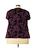 Apt. 9 Black Short Sleeve Top Size 2X - photo 2