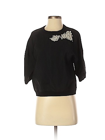 Vera Wang Collection Short Sleeve Blouse (view 1)