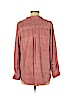 Velvet Heart 100% Rayon Pink Long Sleeve Button-Down Shirt Size M - photo 2