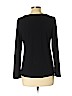 INC International Concepts Black Long Sleeve Top Size L (petite) - photo 2