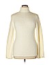 Moda International White Turtleneck Sweater Size XL - photo 1