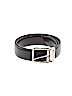 Nautica 100% Leather Solid Black Leather Belt Size EU 34 - photo 1