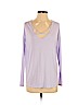 Victoria's Secret Pink Purple Long Sleeve T-Shirt Size XS - photo 1