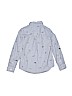 Rockets of Awesome 100% Cotton Blue Long Sleeve Button-Down Shirt Size 10-12 - photo 2