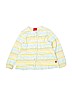 Kenzo Jungle 100% Cotton Yellow Cardigan Size 8 - photo 1