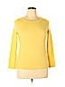 Talbots 100% Cashmere Yellow Cashmere Pullover Sweater Size L (petite) - photo 1