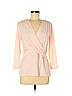 Charter Club Pink 3/4 Sleeve Blouse Size M - photo 1