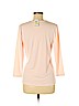 Charter Club Pink 3/4 Sleeve Blouse Size M - photo 2