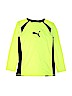 Puma 100% Polyester Green Active T-Shirt Size 14 - 16 - photo 1
