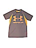 Under Armour 100% Polyester Gray Active T-Shirt Size L (youth) - photo 1