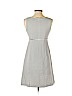 Ann Taylor LOFT 100% Polyester Gray Casual Dress Size 00 (petite) - photo 2