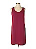 Ann Taylor 100% Polyester Burgundy Casual Dress Size 2 (petite) - photo 1