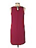 Ann Taylor 100% Polyester Burgundy Casual Dress Size 2 (petite) - photo 2