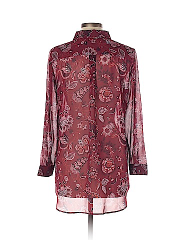 Ann Taylor LOFT Long Sleeve Button-Down Shirt (view 2)